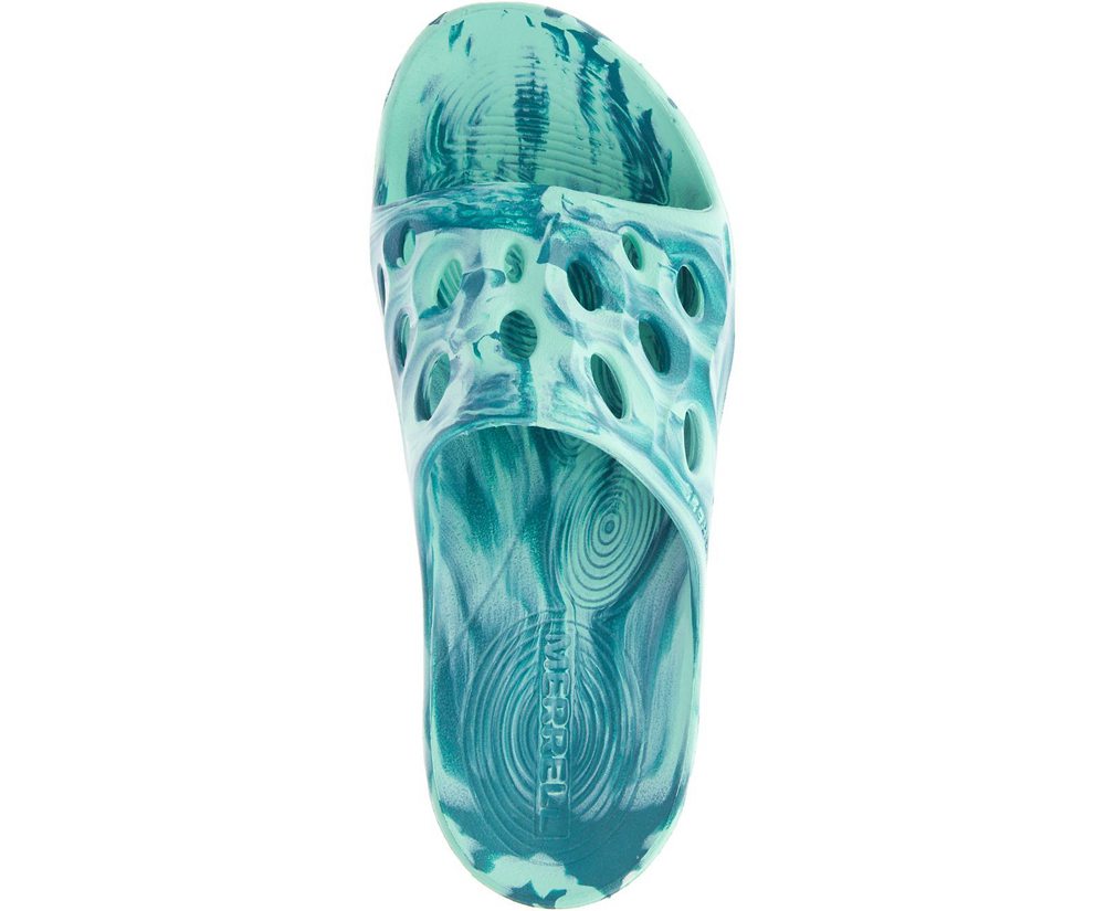 Merrell Sandals Mint - Hydro Moc Slide - Womens 59GZHAIND